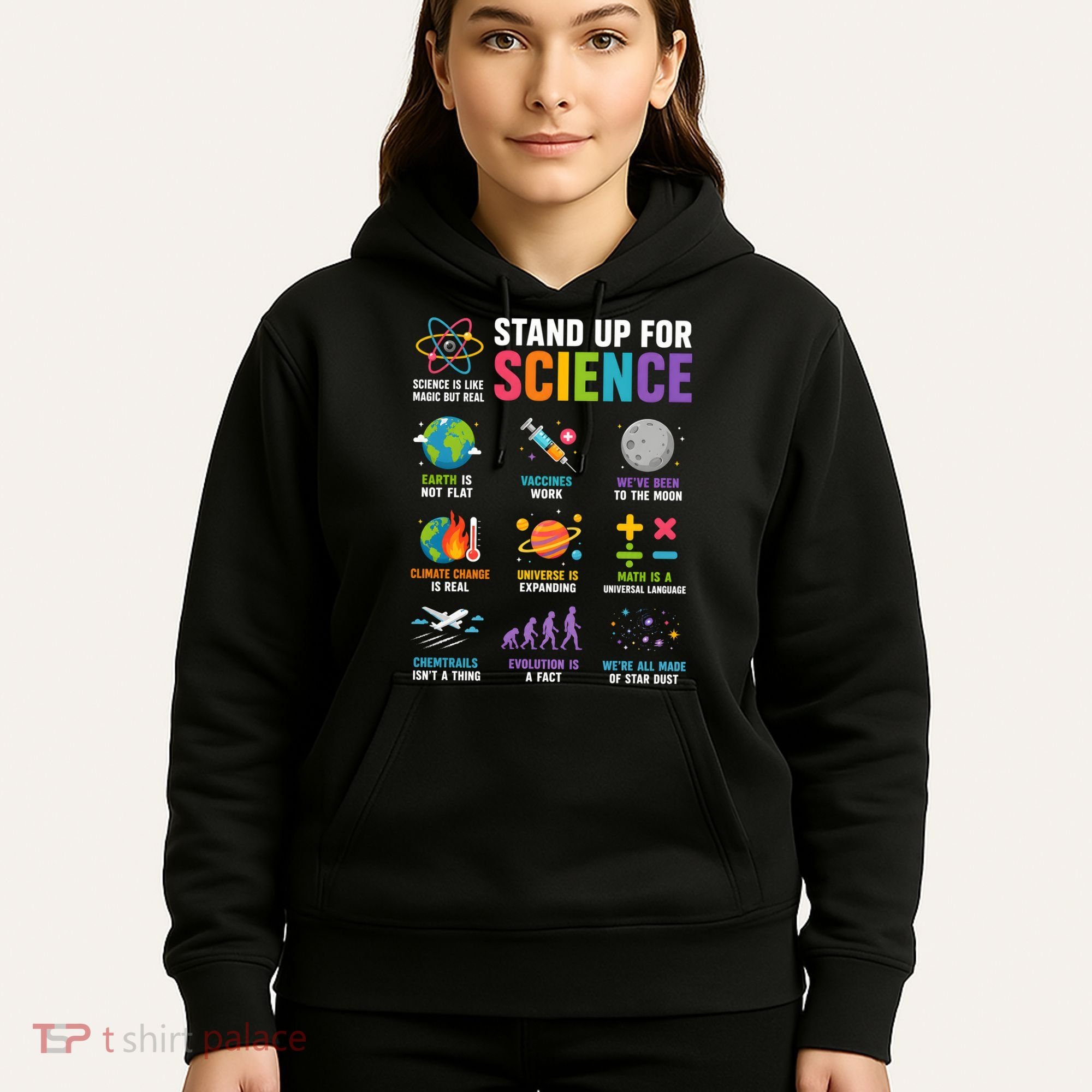 Stand Up For Science Is Life Magic Is Real Hoodie