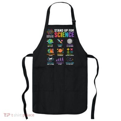 Stand Up For Science Is Life Magic Is Real Apron