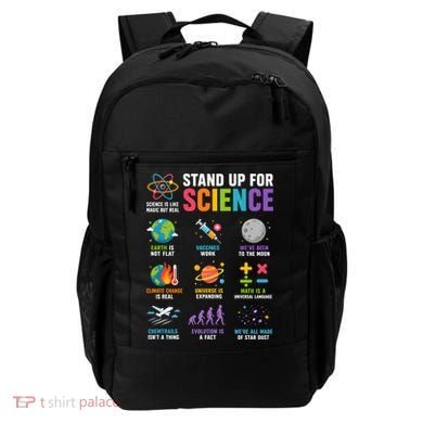 Stand Up For Science Is Life Magic Is Real Backpack