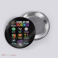 Stand Up For Science Is Life Magic Is Real Button thumb 0