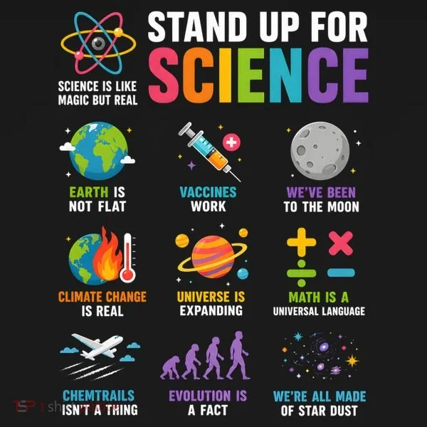 Stand Up For Science Is Life Magic Is Real Bucket Hat