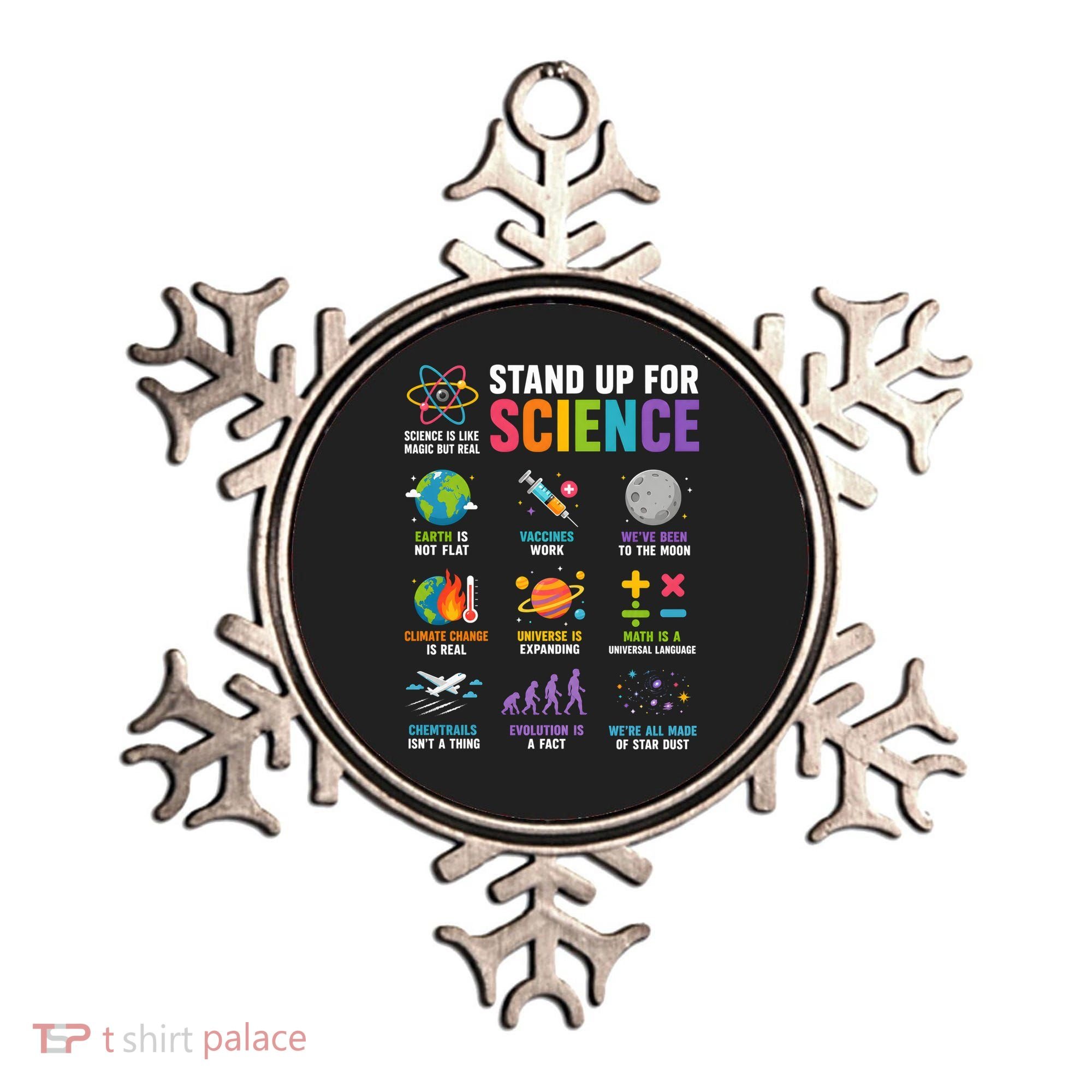 Stand Up For Science Is Life Magic Is Real Ornament