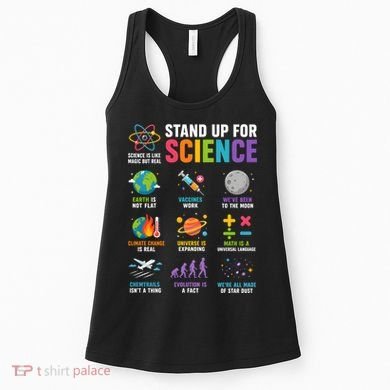 Stand Up For Science Is Life Magic Is Real Women's Tank Top