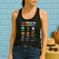 Stand Up For Science Is Life Magic Is Real Women's Tank Top thumb 2