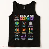 Stand Up For Science Is Life Magic Is Real Tank Top thumb 2