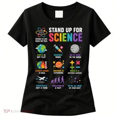 Stand Up For Science Is Life Magic Is Real Women's T-Shirt