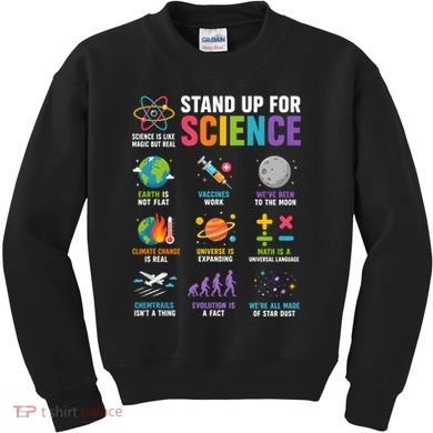 Stand Up For Science Is Life Magic Is Real Kids Sweatshirt