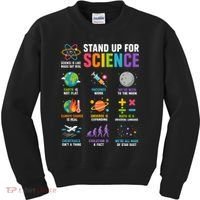 Stand Up For Science Is Life Magic Is Real Kids Sweatshirt thumb 0