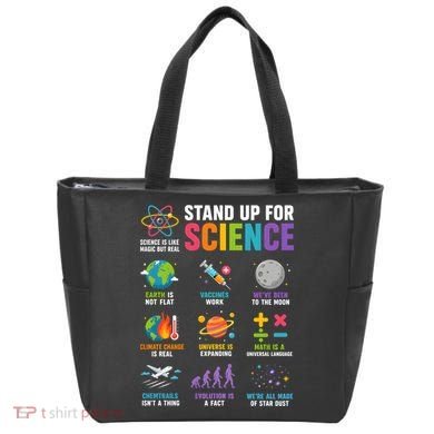 Stand Up For Science Is Life Magic Is Real Tote Bag