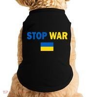 Support Ukraine Flag Stop War Doggie Tank thumb 0