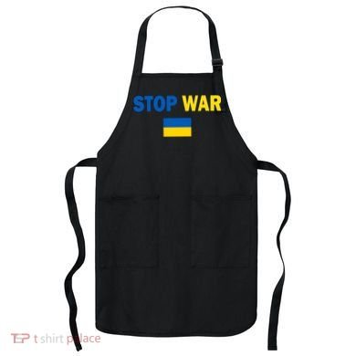Support Ukraine Flag Stop War Apron
