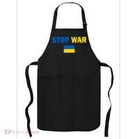 Support Ukraine Flag Stop War Apron thumb 0