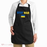 Support Ukraine Flag Stop War Apron thumb 2