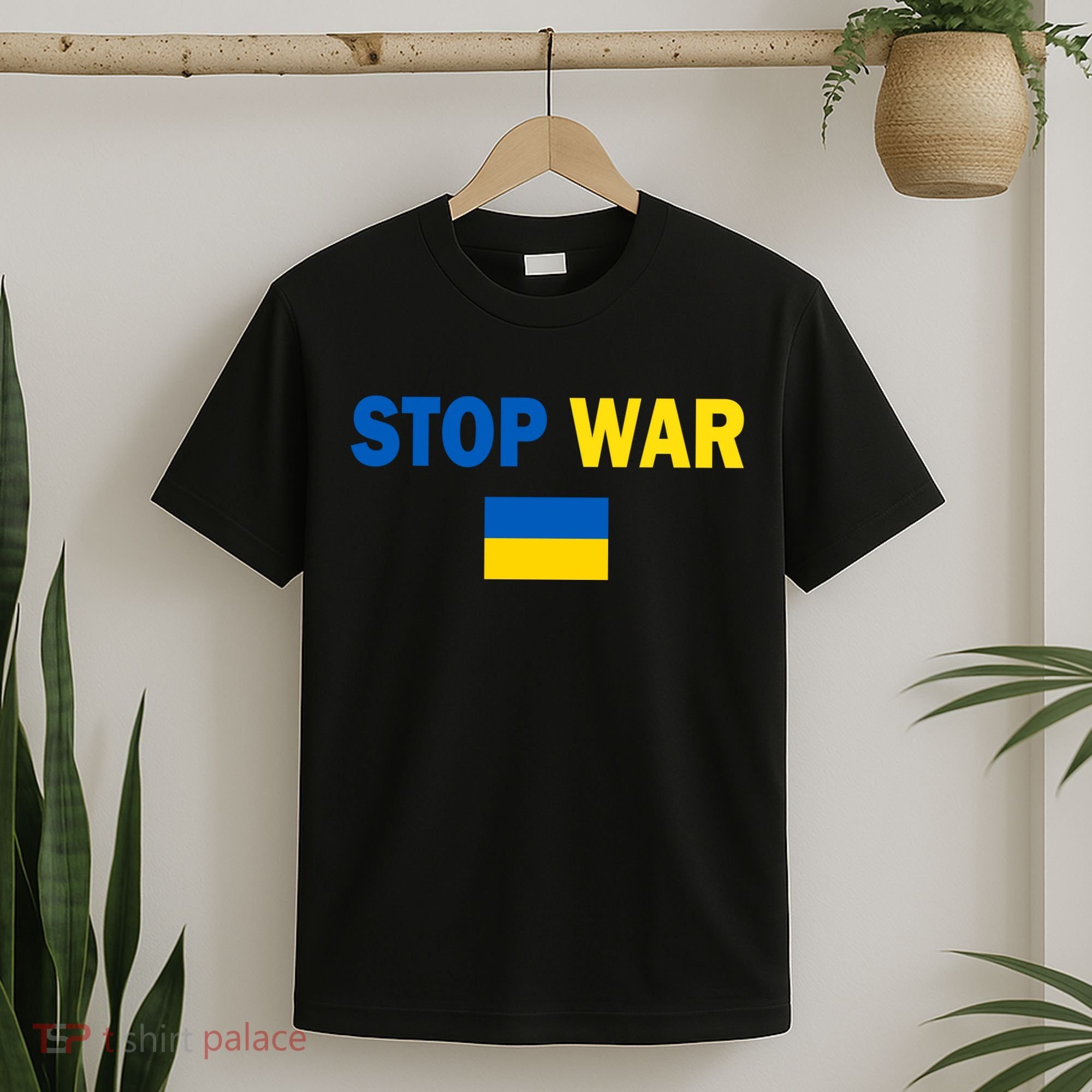 Support Ukraine Flag Stop War T-Shirt