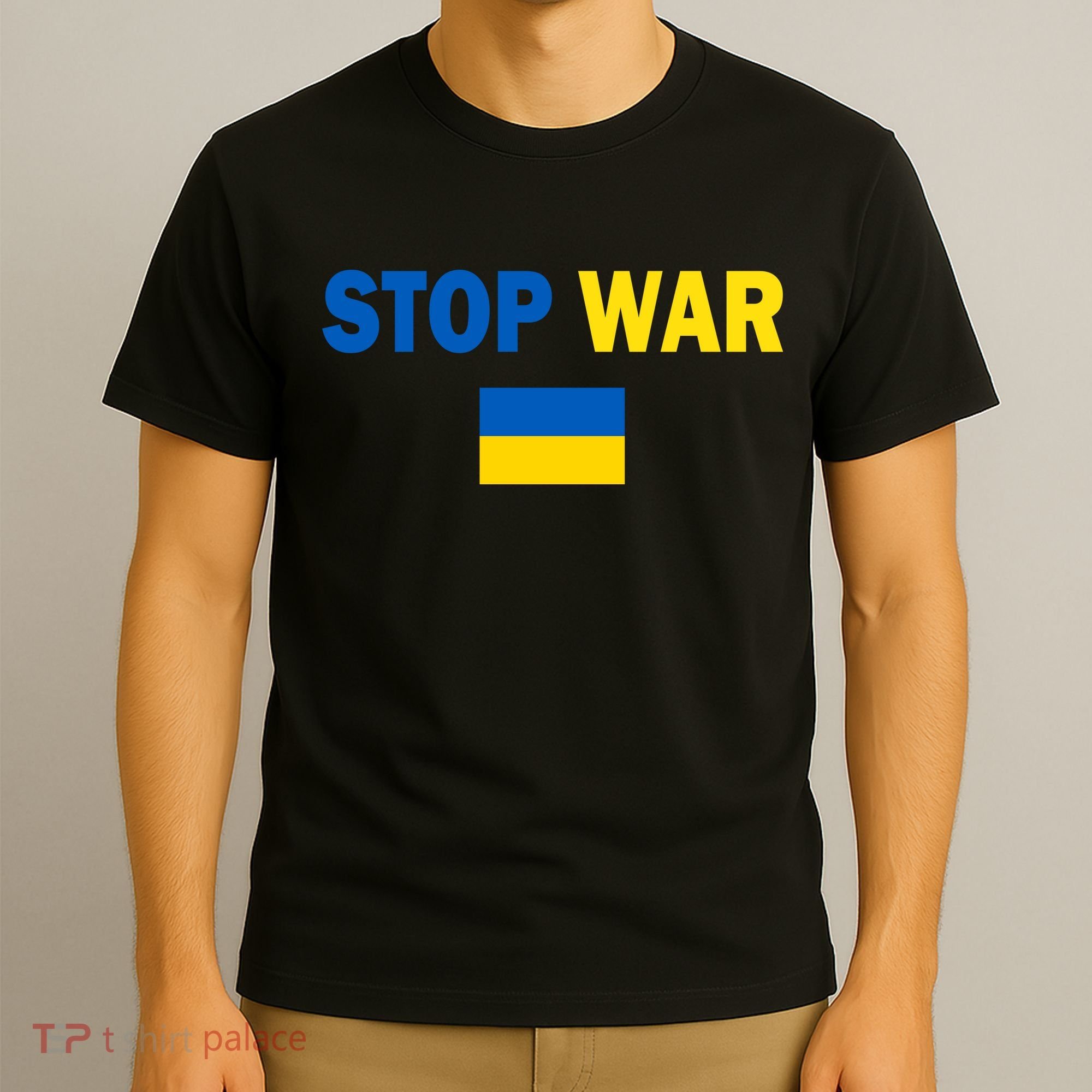Support Ukraine Flag Stop War T-Shirt