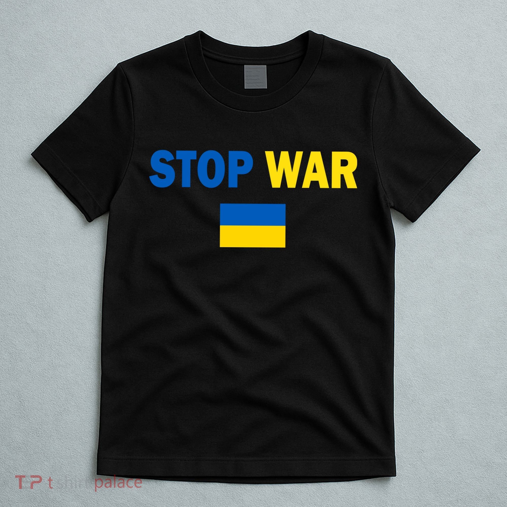 Support Ukraine Flag Stop War T-Shirt