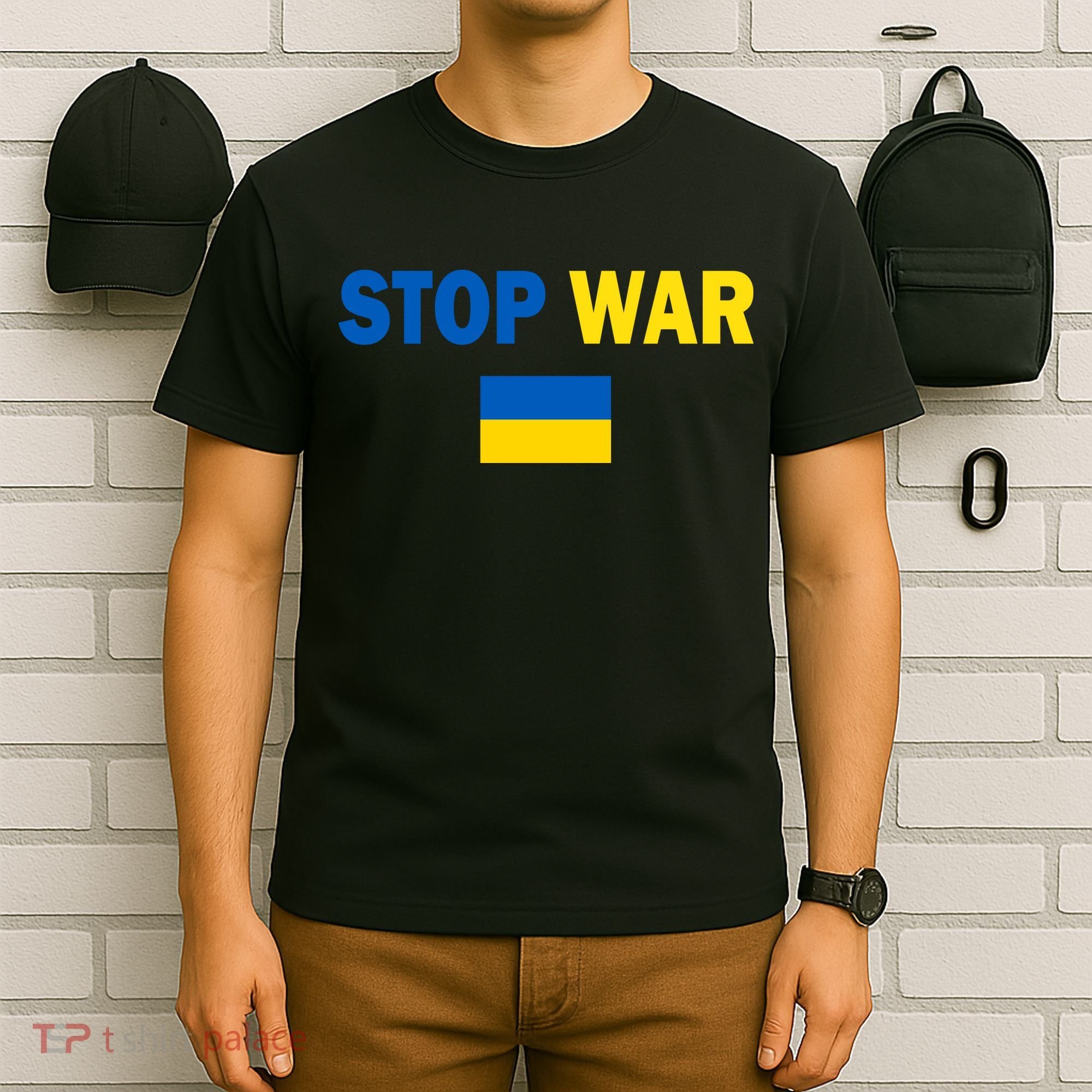 Support Ukraine Flag Stop War T-Shirt