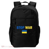 Support Ukraine Flag Stop War Backpack thumb 0