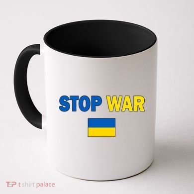 Support Ukraine Flag Stop War Coffee Mug