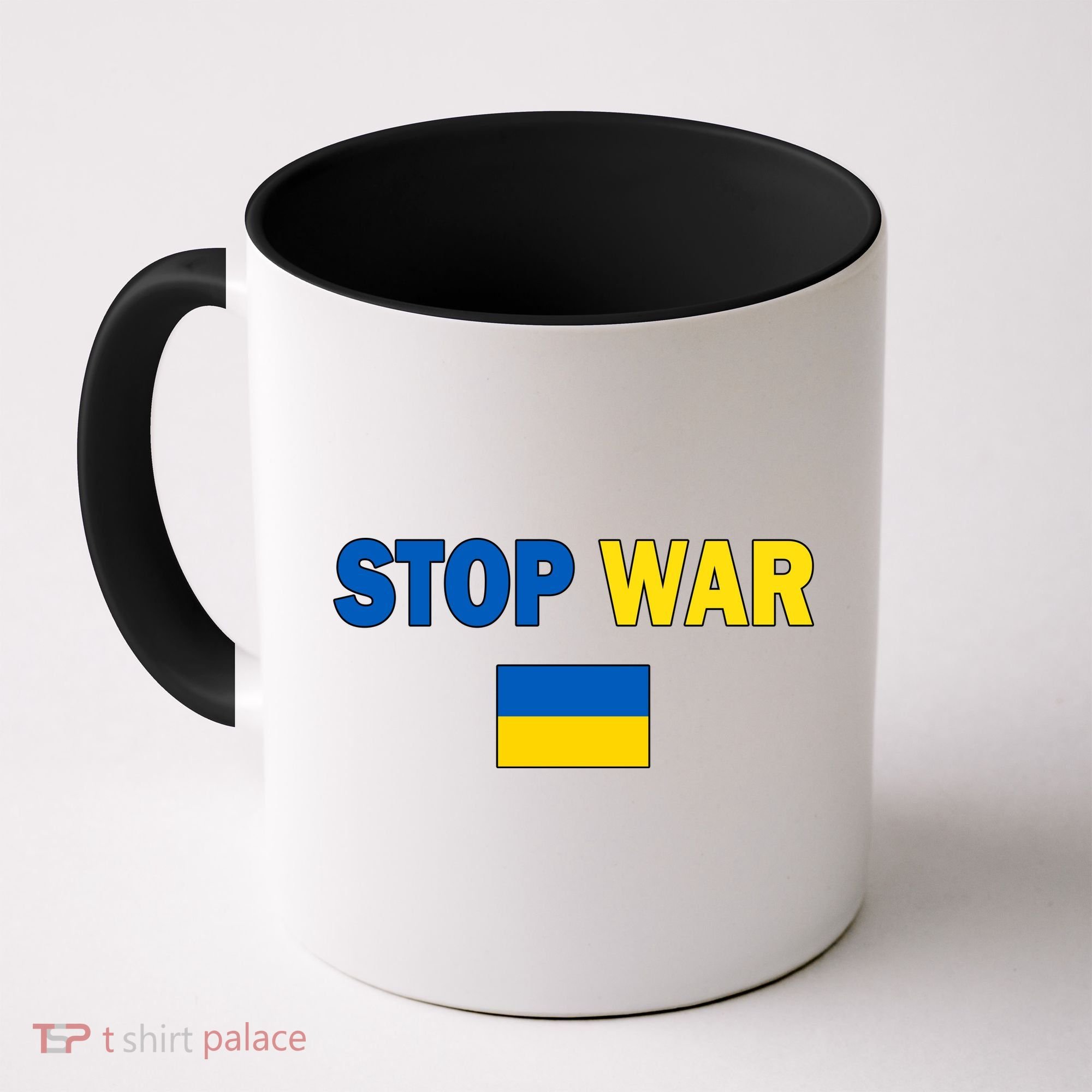 Support Ukraine Flag Stop War Coffee Mug