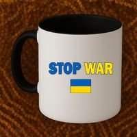 Support Ukraine Flag Stop War Coffee Mug thumb 2