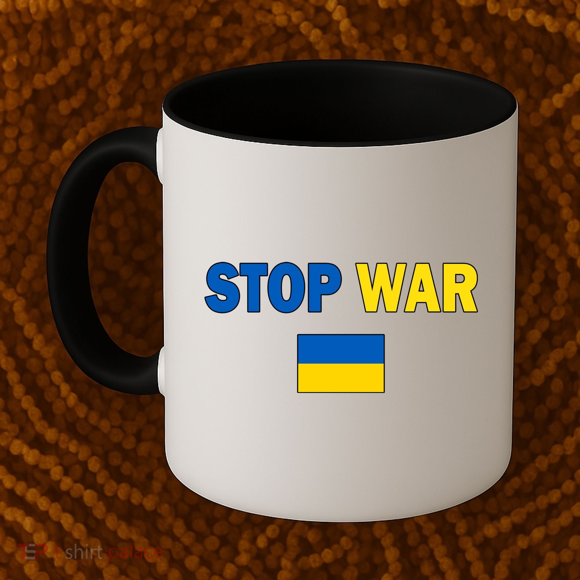 Support Ukraine Flag Stop War Coffee Mug