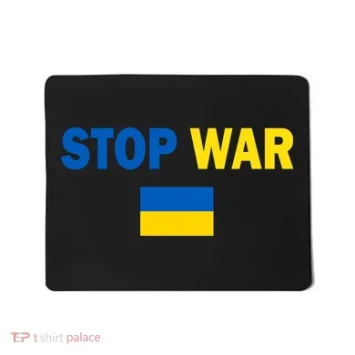 Support Ukraine Flag Stop War Mousepad