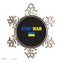 Support Ukraine Flag Stop War Ornament thumb 0
