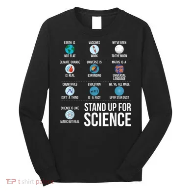 Stand Up For Science Long Sleeve Shirt