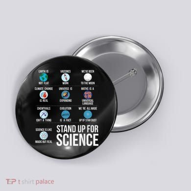 Stand Up For Science Button