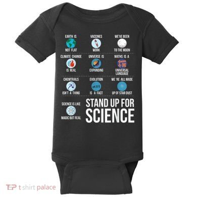 Stand Up For Science Baby Bodysuit