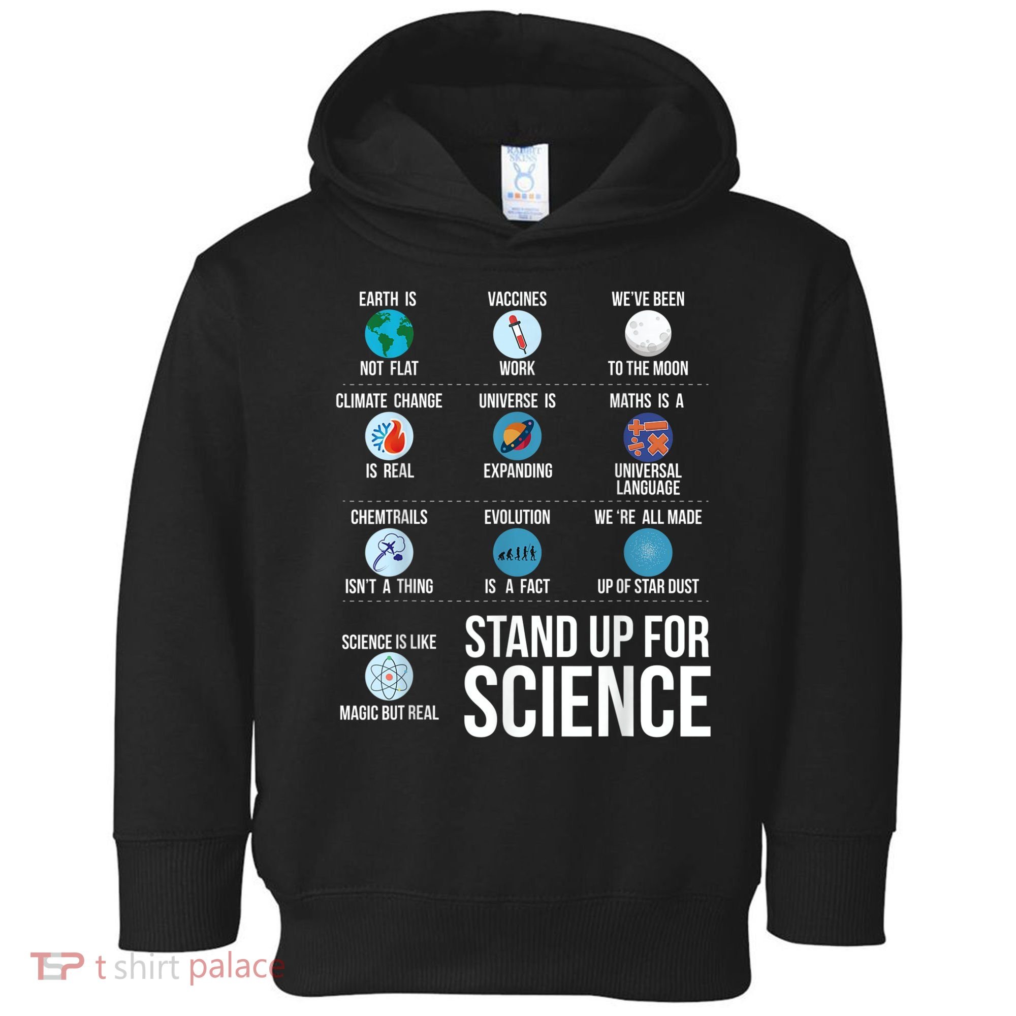 Stand Up For Science Toddler Hoodie