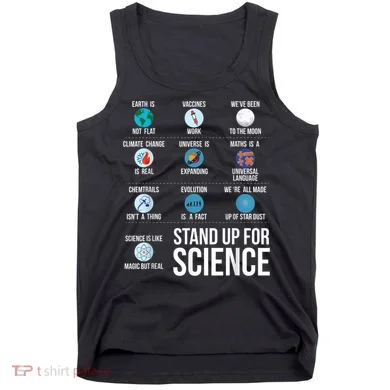 Stand Up For Science Tank Top