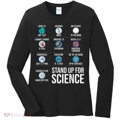 Stand Up For Science Women's Long Sleeve Shirt