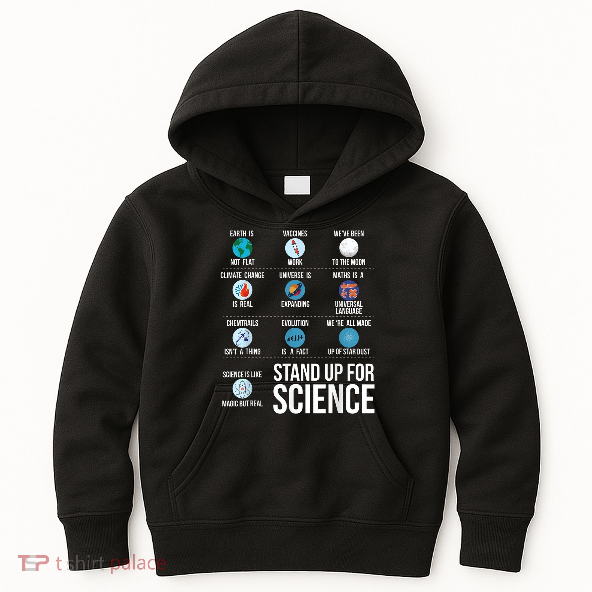 Stand Up For Science Kids Hoodie