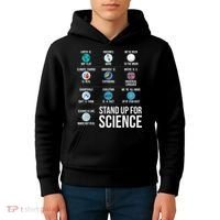 Stand Up For Science Kids Hoodie thumb 4