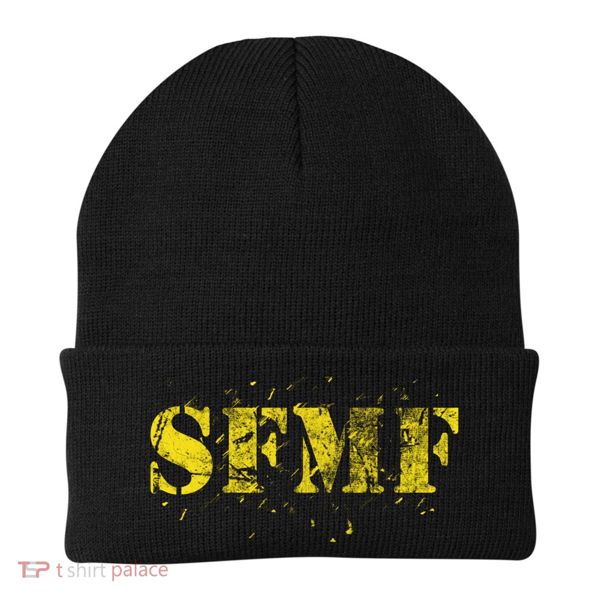 Sfmf Usa Flag Military Motto Weapon Guns America Gift Beanie