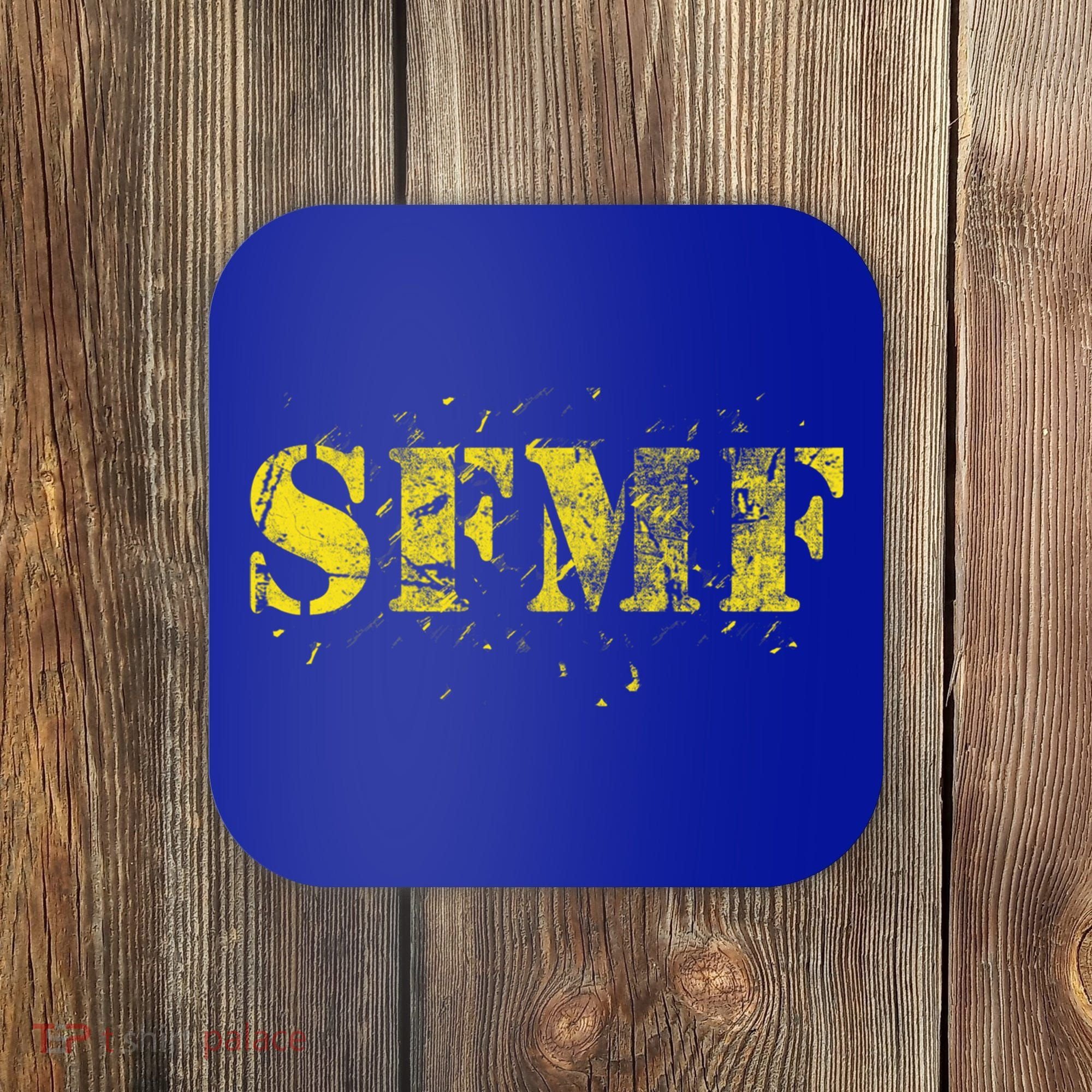 Sfmf Usa Flag Military Motto Weapon Guns America Gift Coaster