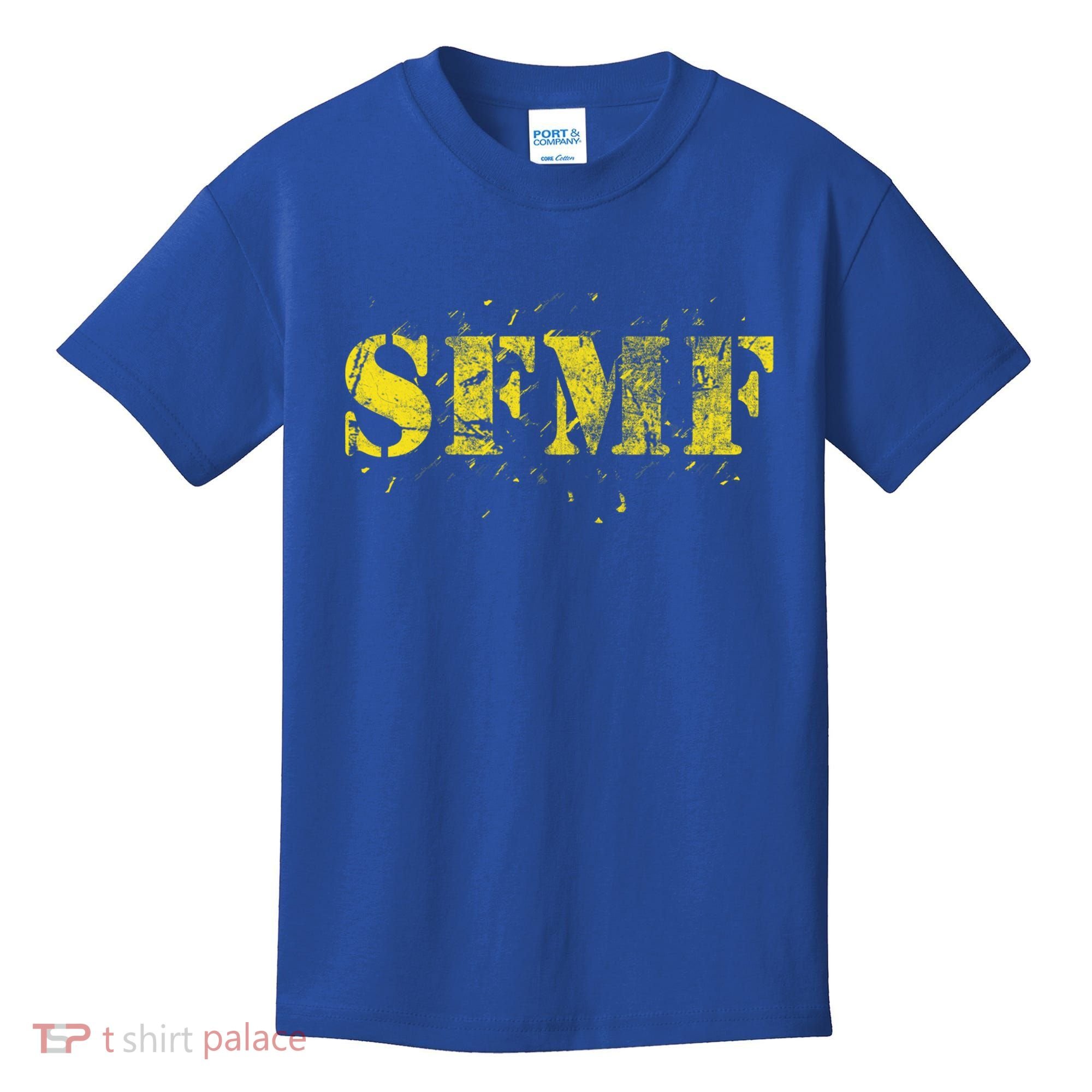 Sfmf Usa Flag Military Motto Weapon Guns America Gift Kids T-Shirt