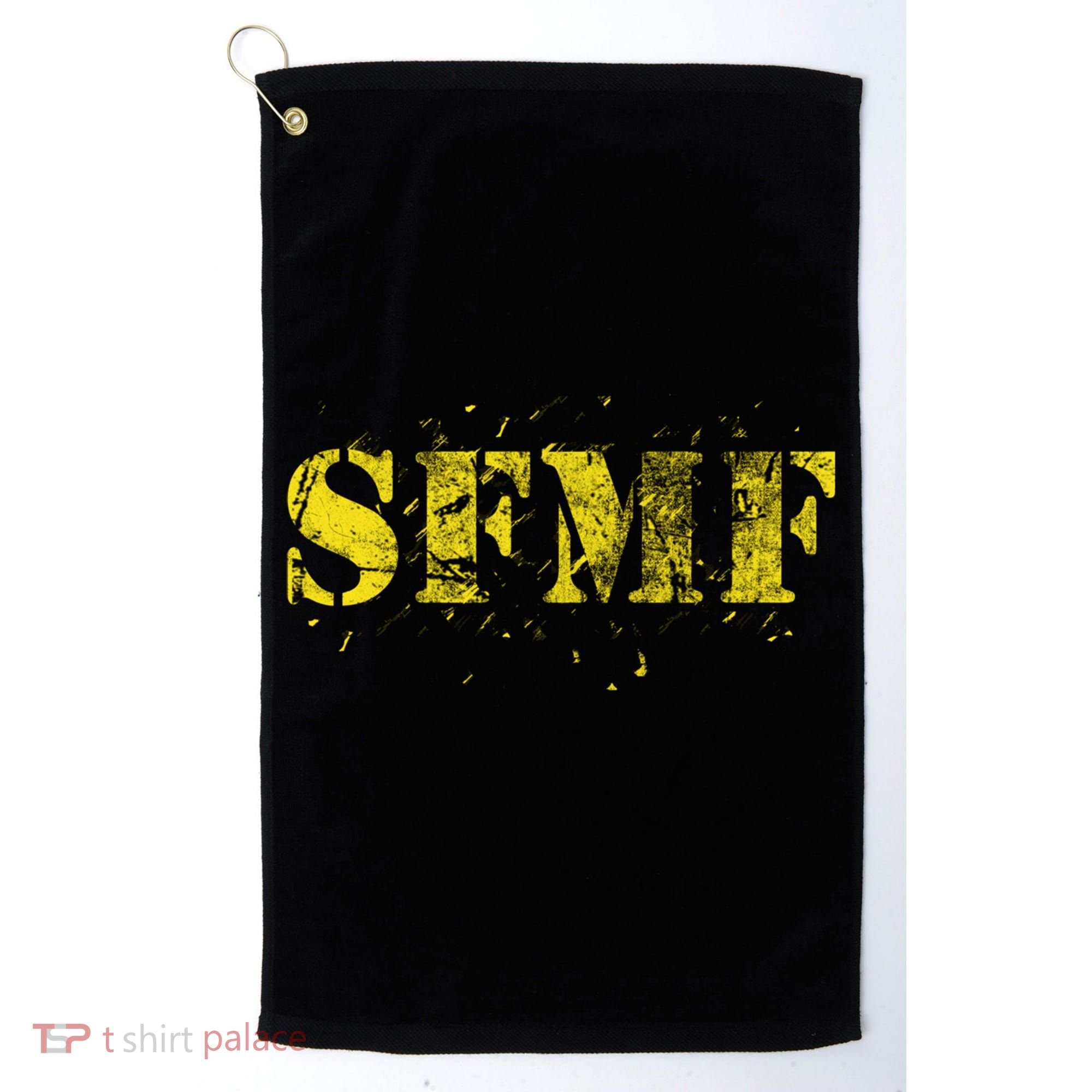 Sfmf Usa Flag Military Motto Weapon Guns America Gift Great Gift Golf Towel