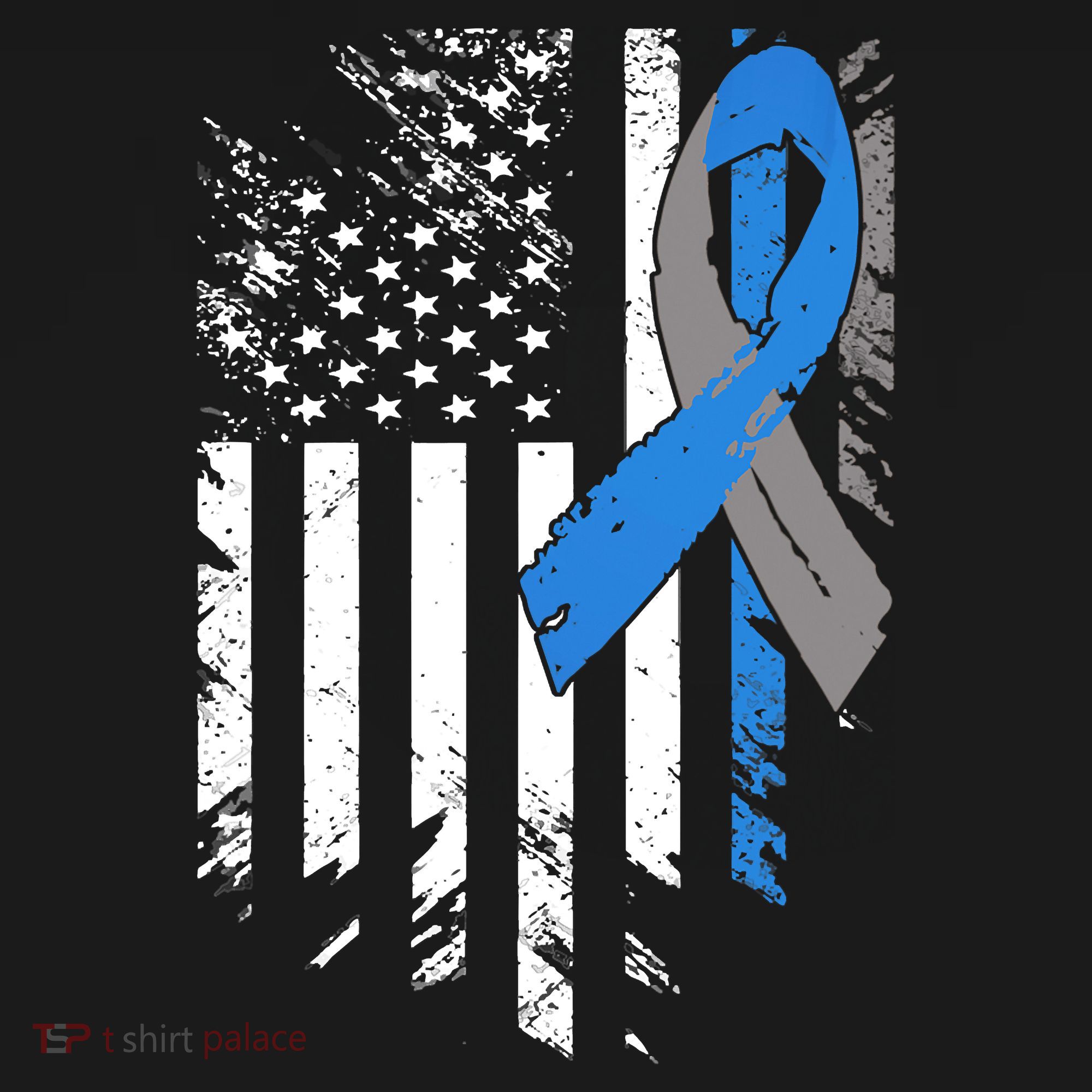Support USA Flag Diabetes Type 1 Awareness Family T-Shirt