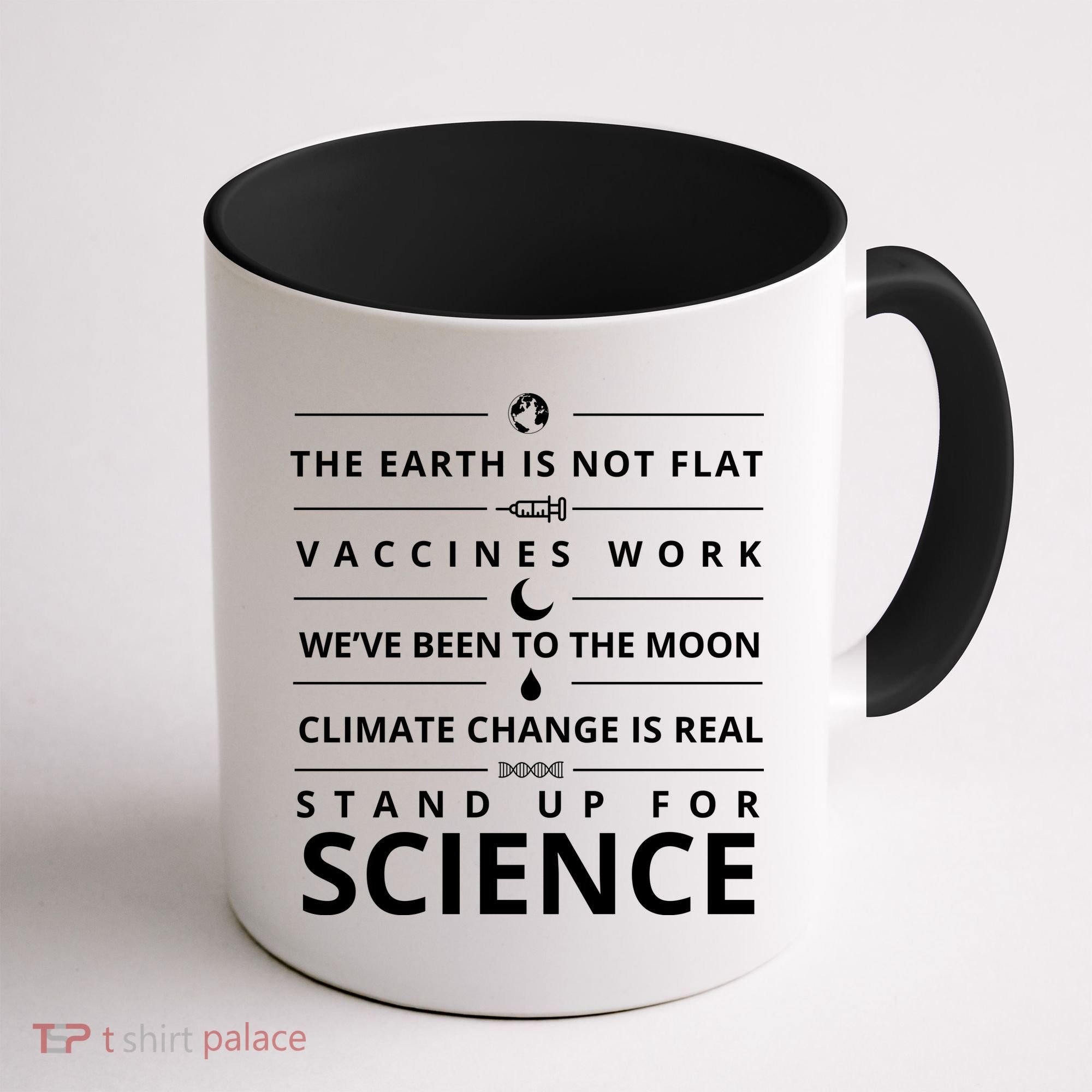 Stand Up For Science Quote Coffee Mug