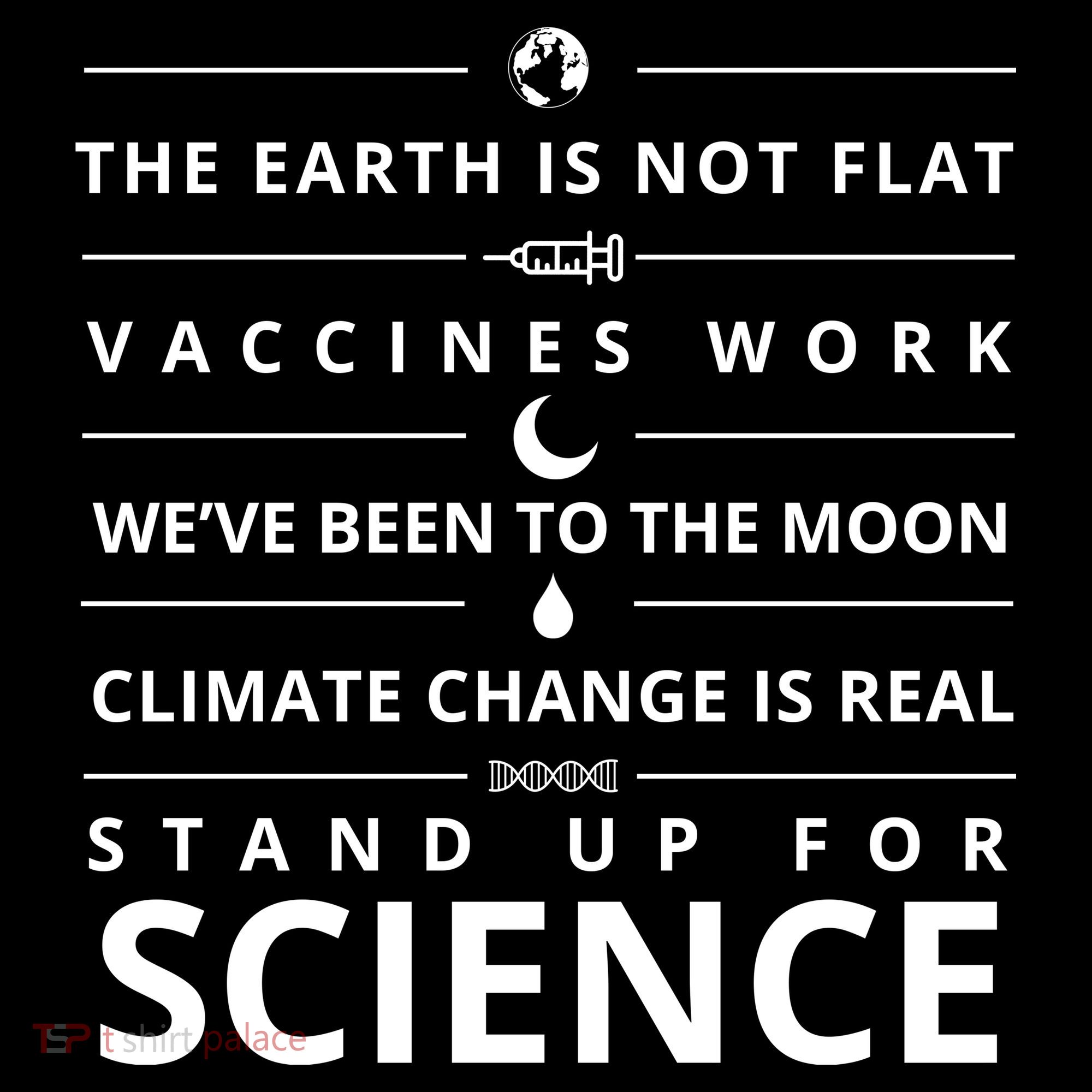 Stand Up For Science Quote Women's Hoodie
