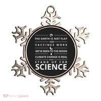 Stand Up For Science Quote Ornament thumb 0
