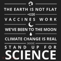 Stand Up For Science Quote Hat thumb 2