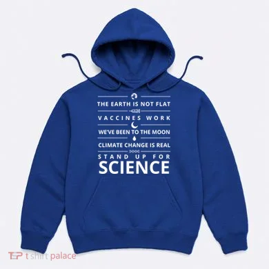 Stand Up For Science Quote Hoodie