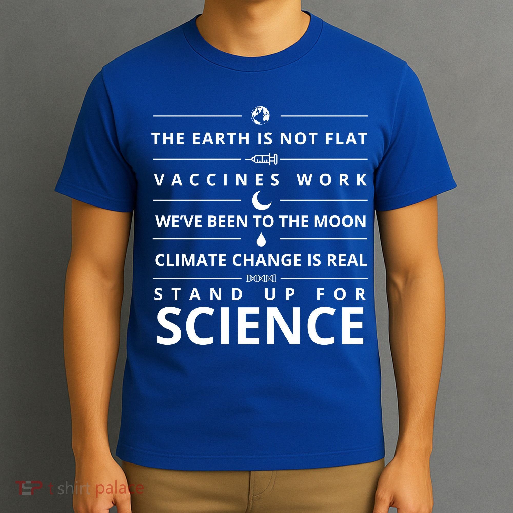 Stand Up For Science Quote T-Shirt