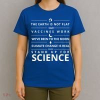 Stand Up For Science Quote T-Shirt thumb 4