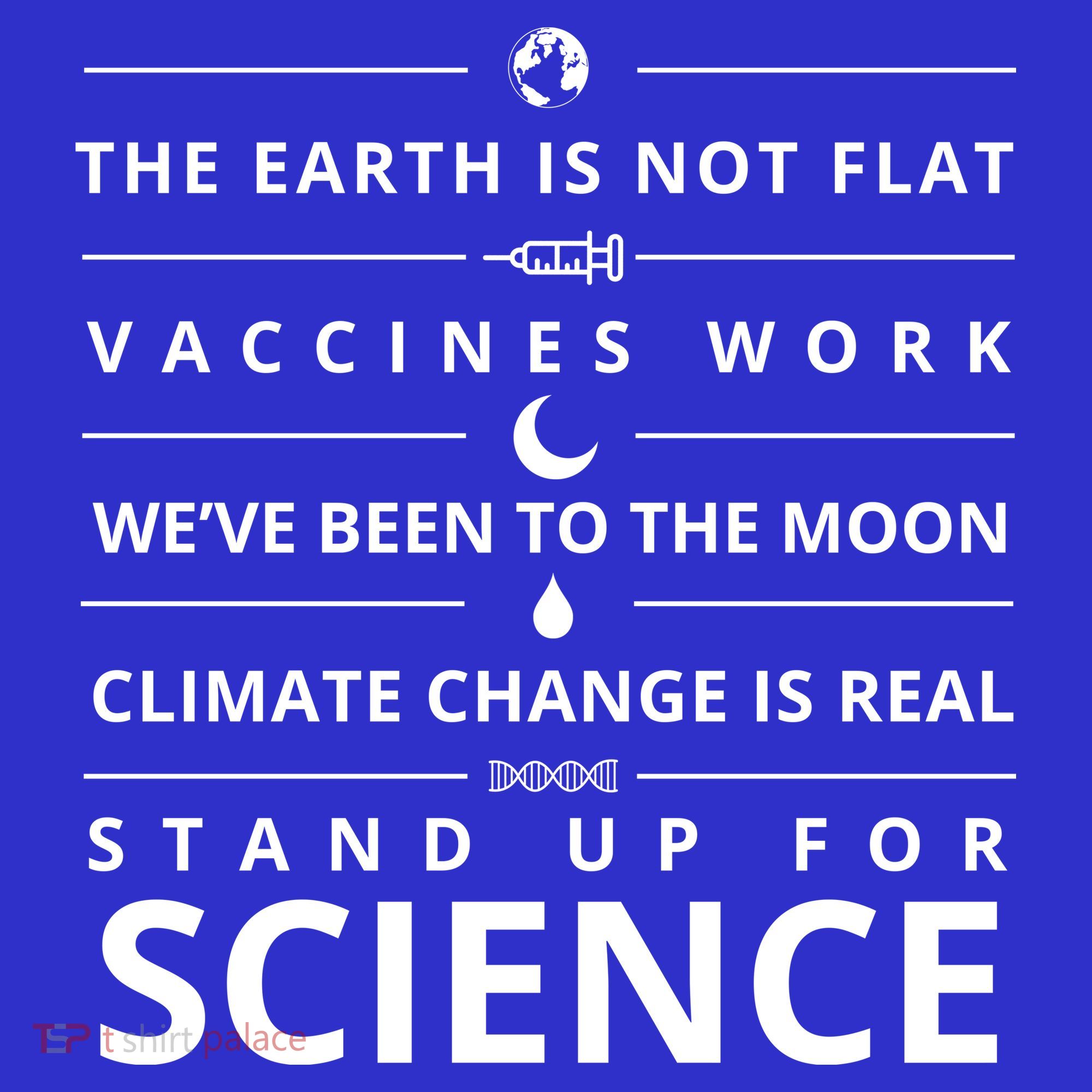 Stand Up For Science Quote Button