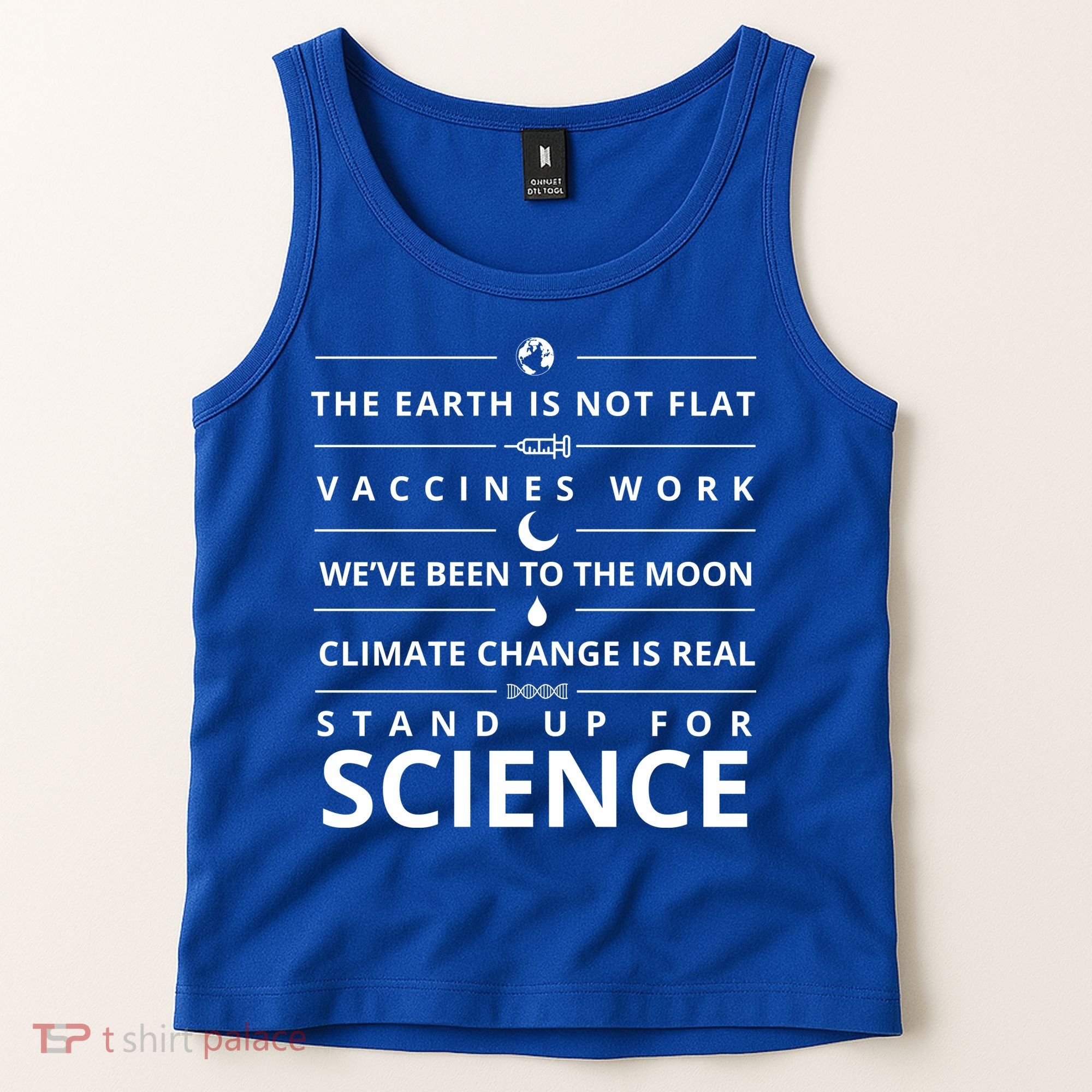 Stand Up For Science Quote Tank Top